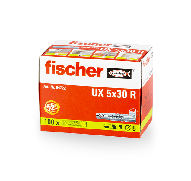 univerzálna hmoždinka Fischer UX 5 R
