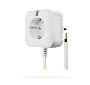 Wireless plug with external output (Schuko)