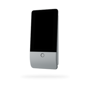 Clavier sans fil à écran tactile avec lecteur RFID - gris