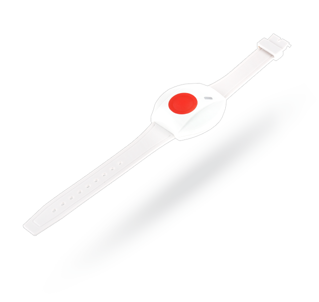 Беспроводная кнопка тревоги в виде браслета или кулона