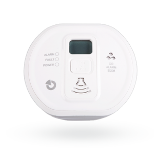 Stand-alone carbon monoxide detector with display