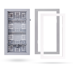 Väggmonteringsbox för PIR-detektorer av typen JA-1x1P
