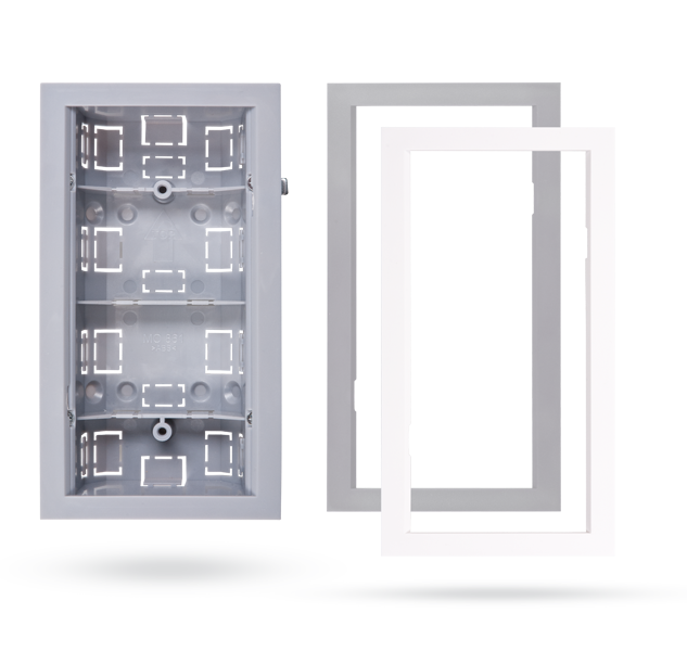 Väggmonteringsbox för PIR-detektorer av typen JA-1x1P