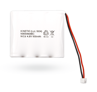NiCd batteri 4,8 V/900 mAh