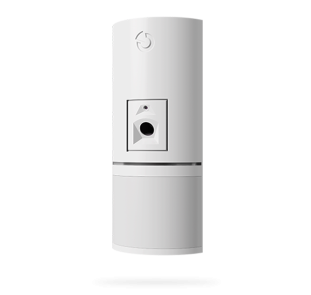 Bus combined PIR motion detector with 90° photoverification camera