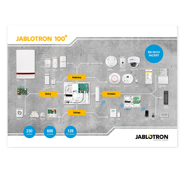 PI-EN+POSTER Poster JABLOTRON 100+ - EN version