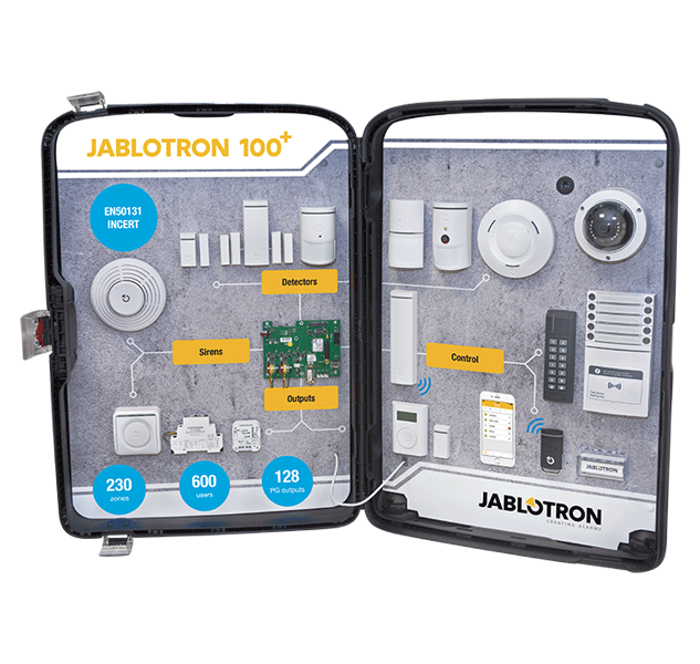 PI-ENCASE100+ Presentation kit for JABLOTRON 100+ - EN version