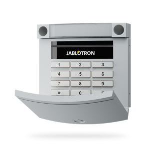 BUS codebedienpaneel met RFID en toetsenbord - grijs