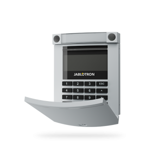 Bus Access Module with display, keypad and RFID - grey