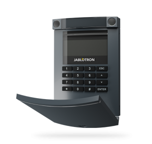 Wireless access module with display, keypad and RFID - anthracite