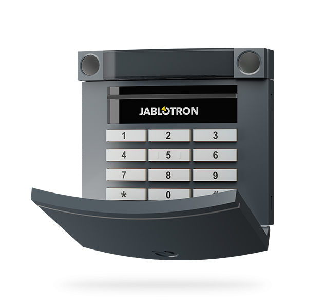 Wireless access module with RFID and keypad - anthracite