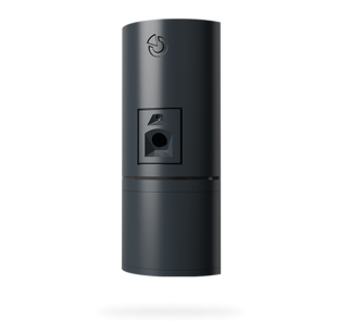 Wireless PIR motion detector with a 90° verification camera - anthracite