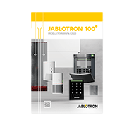 produktová mapa JABLOTRON 100+-  CZ verze