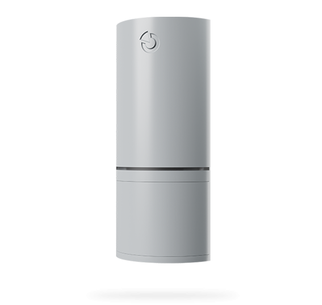 Wireless dual PIR and MW motion detector - grey