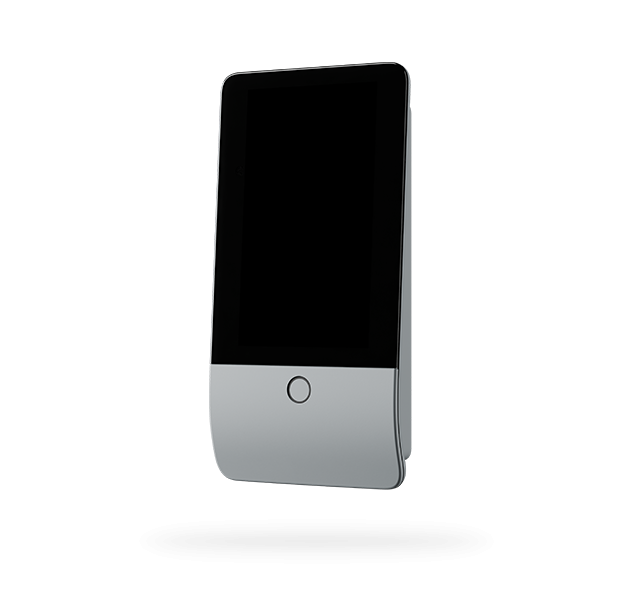 Teclado inalámbrico con pantalla táctil y lector RFID - grigio