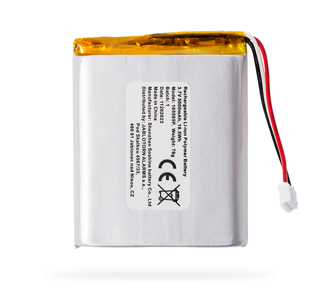 BAT-3V7-5000 Li-Polymer battery (3.7 V / 5000 mAh)