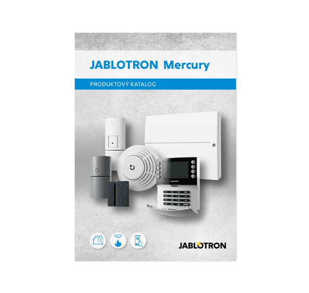 C-CZMPR23091 Katalog produktů JABLOTRON Mercury - CZ verze