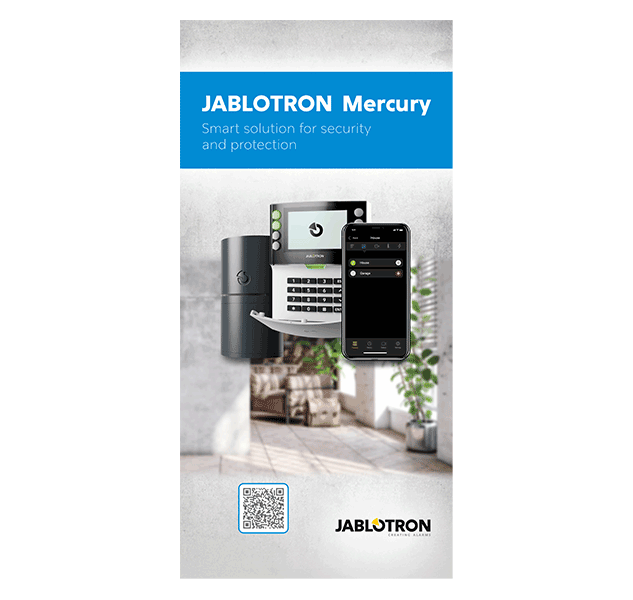 PI-ROLL-M-B2C Roll-up JABLOTRON Mercury B2C