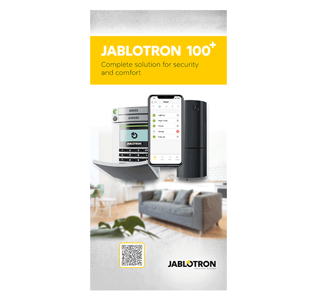 PI-ROLL+B2C Roll-up JABLOTRON 100+ B2C