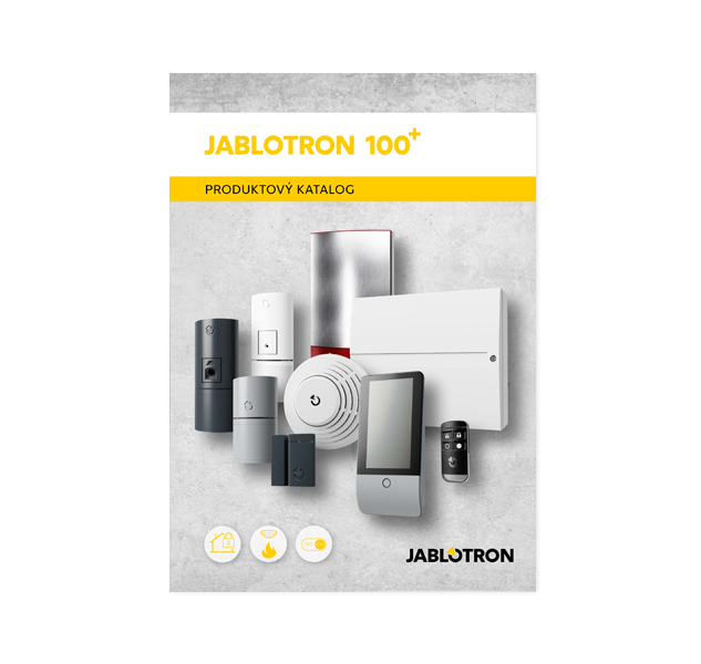 C-CZ+PR24010 produktový katalog JABLOTRON 100+ - CZ verze
