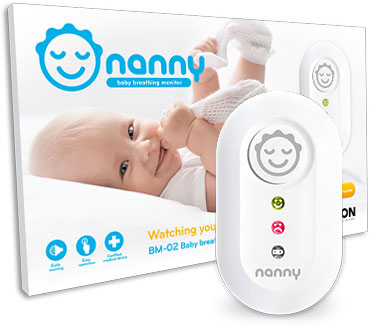 Moniteur nanny – surveille la respiration bébé